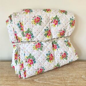Floral Quilted Bedding Set